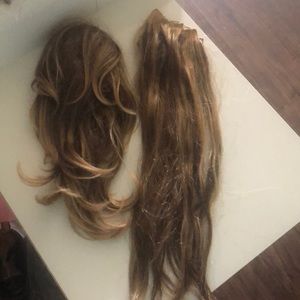 Natural hair extensions